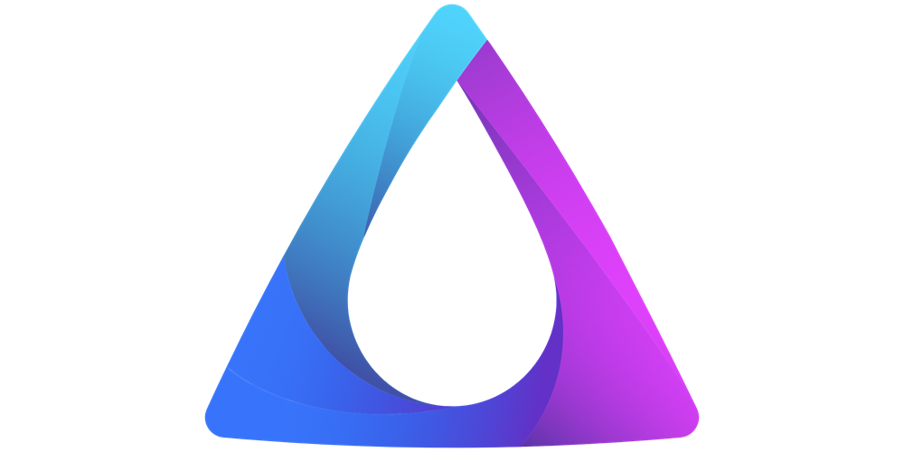 Gradiant blue and purple gradient logo icon